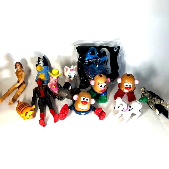 VTG Bulk Marvel Star Wars Potato Head Tigger Tarzan 101 Dalmatians Aristocats - Picture 1 of 8